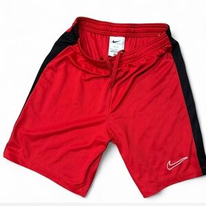 Nike Kids Dri-fit  Red and Black Shorts size large